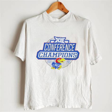 Kansas Jayhawks Big 12 Conference Champions 2023 logo shirt