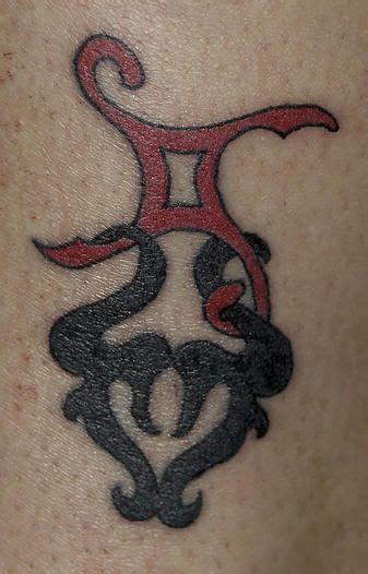 Gemini and Taurus Zodiac symbol tattoos | Taurus tattoos, Gemini tattoo, Gemini taurus tattoo