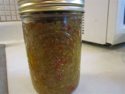 Green Tomato Relish | The Charmed Kitchen