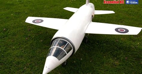 Supersonic 1940s MILES M.52 RC Electric Ducted Fan JET