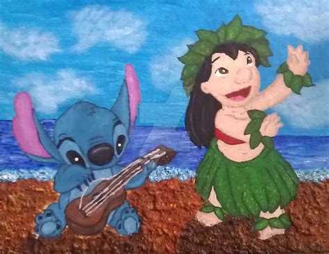 Disney Lilo and Stitch Hula Dance by HippocornDesigns on DeviantArt