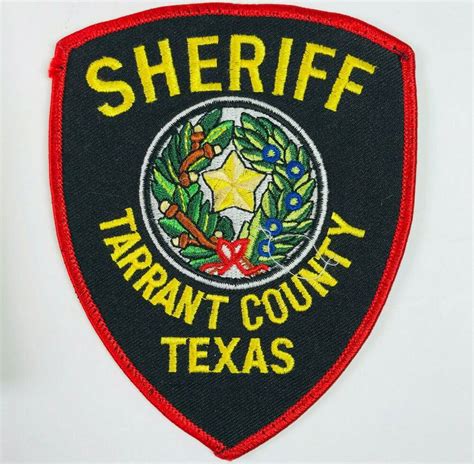 Torrant County Sheriff Texas Patch | Tarrant county, County sheriffs, Sheriff