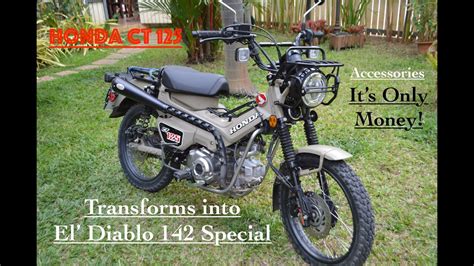 Honda CT 125 Accessories It's Only Money! - YouTube