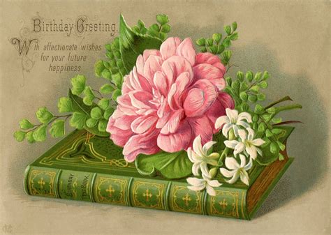 Vintage flower birthday card - Google Search | Christian blessings, bible verses, images ...