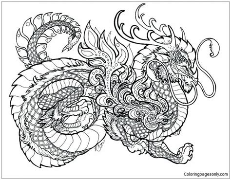 Dragon Coloring Pages