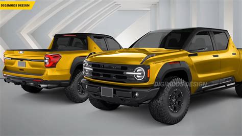 New 2024 Ford Pickup Truck Looks Like a Virtual Bronco Rival for Tacoma, Gladiator - autoevolution