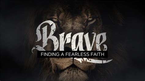 Church Preaching Slide: Brave (Preaching Slides) - SermonCentral.com