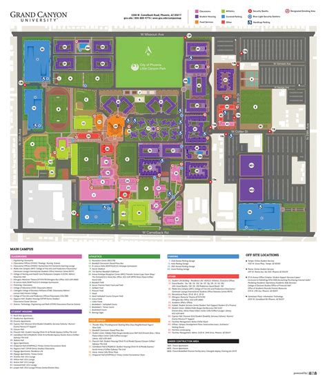 GCU Interactive Campus Map :: Behance