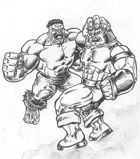 Hulk vs. Juggernaut by mrbreck on DeviantArt