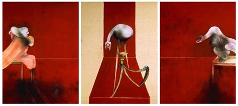 Francis Bacon - Second Version of triptych 1944 (1988) : r/museum