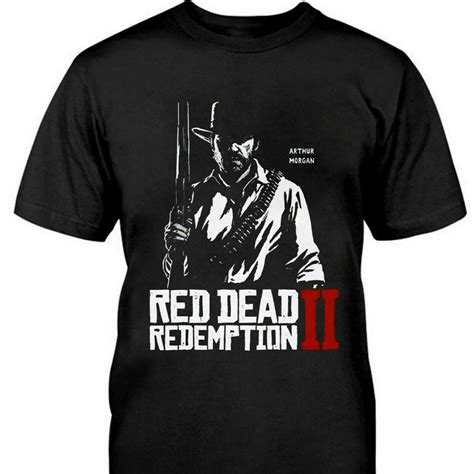 Arthur Mogrgan Red Dead Redemption 2 T-shirt | eBay