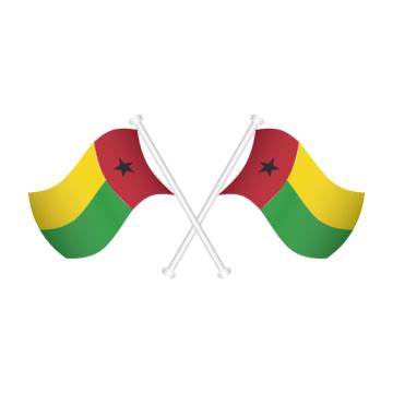 Guinea Flag Vector Art PNG, Guinea Bissau Flag Vector Design Png ...