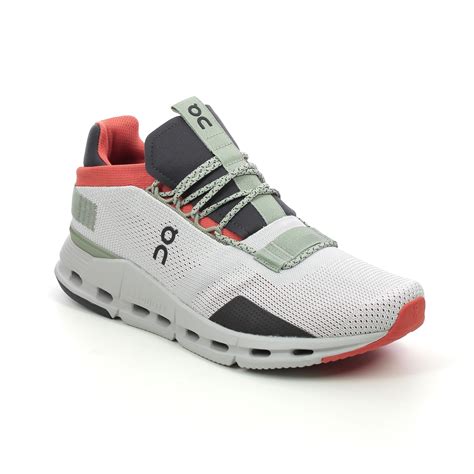 On Running Cloudnova Mens 2699819- White multi trainers