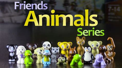 🐵🐼🐯 LEGO Friends Animals Series Full Collection - YouTube