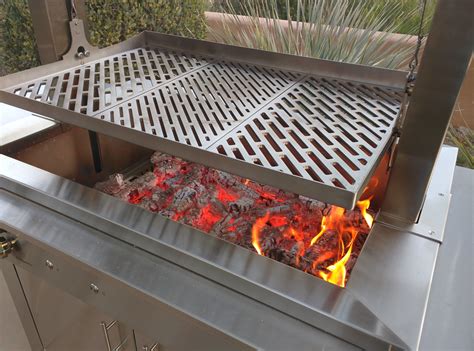 Incredible wood fire -the Kalamazoo Gaucho Grill | Bbq grill design, Backyard grilling, Fire grill