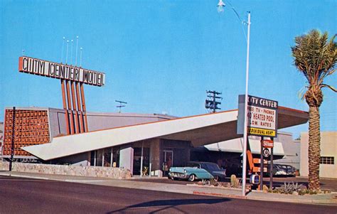 city center motel van buren phoenix arizona | Googie architecture ...