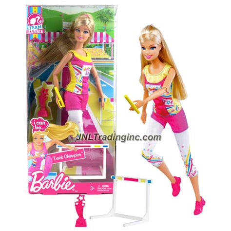 Barbie "I Can Be " Series 12" Doll - BARBIE as TRACK CHAMPION (W3768) – JNL Trading