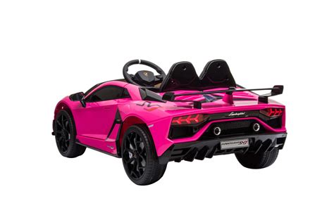 Licensed Sport Lamborghini SVJ 12V Ride On Car for Kids with Remote Control - Kids Vip