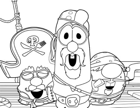 The Ultimate VeggieTales Web Site! » Coloring