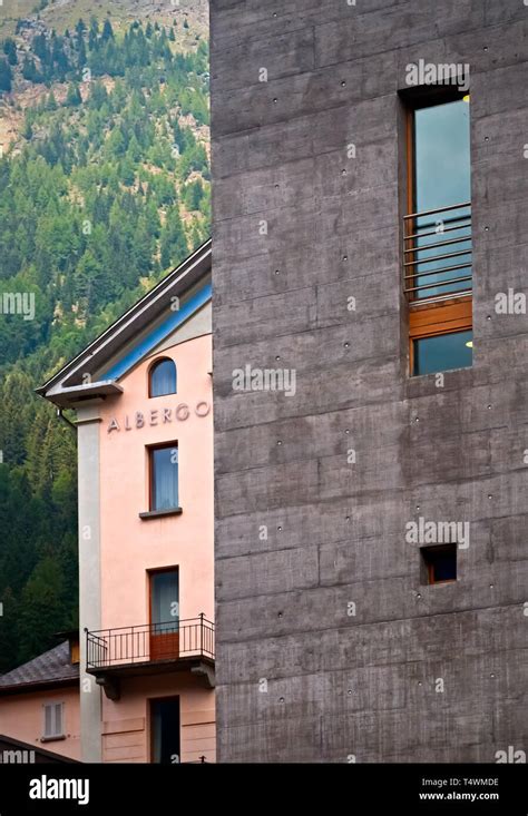 Modern architecture in Switzerland Stock Photo - Alamy