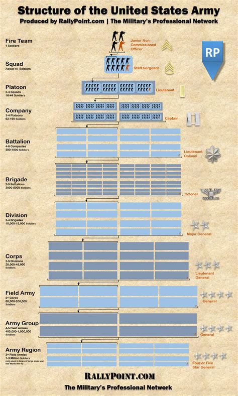 Infographic Shows Unit Breakdown In Army - Business Insider