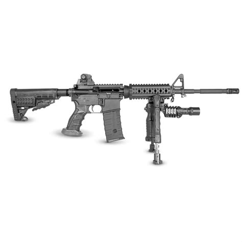 AR - 15 Adjustable Finger Groove Pistol Grip - 121408, Tactical Rifle Accessories at Sportsman's ...