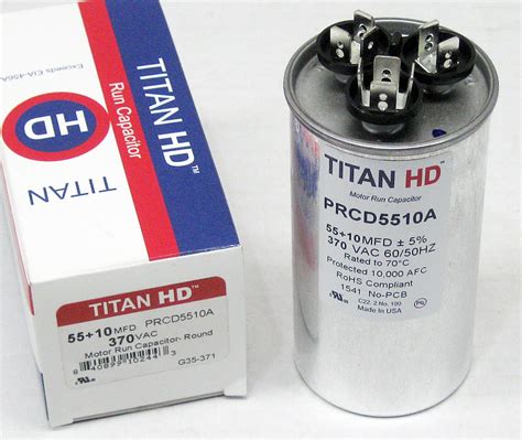 Titan HD Dual Run Capacitor | McCombs Supply Co | PRCD5510A