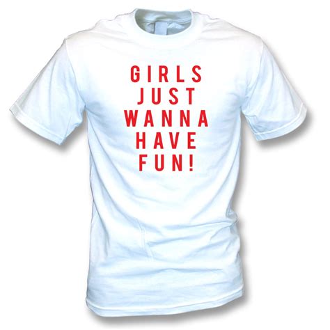 Girls Just Wanna Have Fun (As Worn by Katy Perry) T-Shirt - Mens from ...