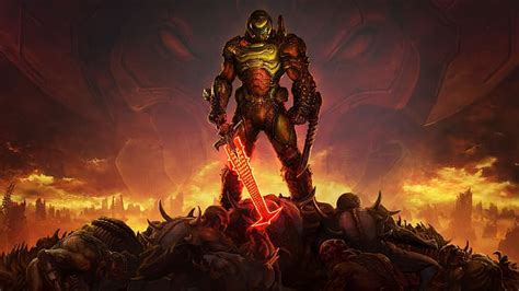 HD wallpaper: Doom (game), Doom guy, Doom (2016), DOOM Eternal, Doom ...