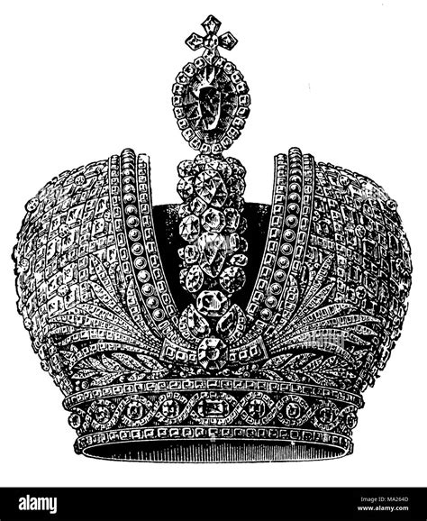 Russian Imperial Crown, 1891 Stock Photo - Alamy