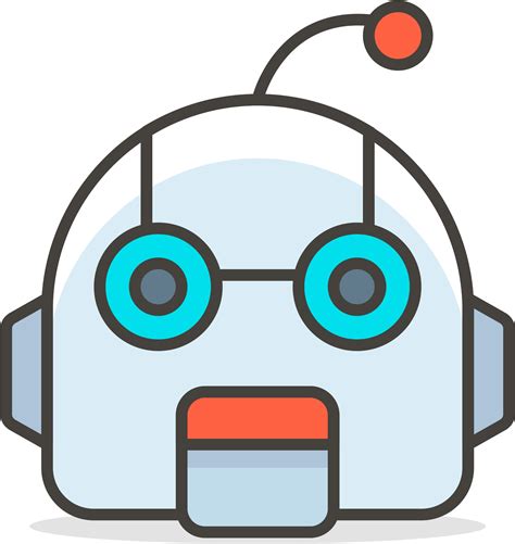 Robot Face Emoji Clipart - Full Size Clipart (#2675842) - PinClipart