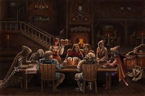 The Wisp and Wight Tavern: An Adventurer's Hub | RpNation