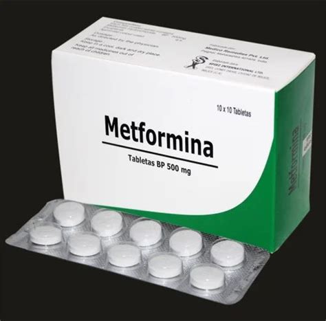 Anti-Diabetics - Metformin Tablets BP 500 mg Exporter from Thane