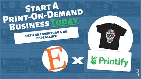 Printify and Etsy: Start a Print On Demand T Shirt Business Walkthrough ...