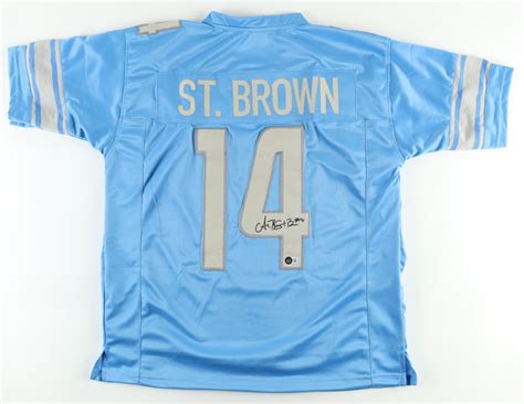 Amon-Ra St. Brown Signed Jersey (Beckett) | Pristine Auction