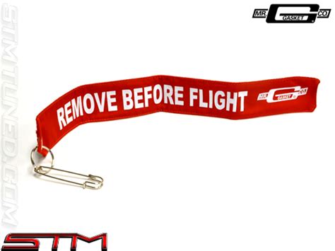 STM: MR. GASKET PARACHUTE WARNING FLAG | REMOVE BEFORE FLIGHT | 6001