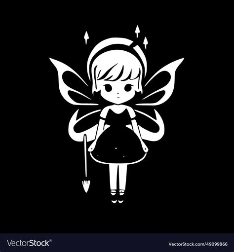 Fairy - high quality logo ideal for t-shirt Vector Image