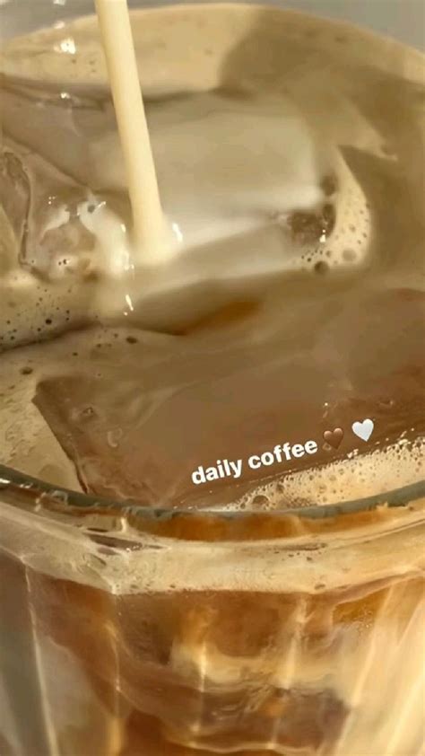 Daily dose of COFFEE🥤☕🤍 | Coffee recipes, Iced coffee, Yummy food