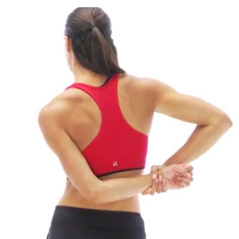 Supraspinatus Stretch - 1 - Exercise How-to - Workout Trainer by Skimble