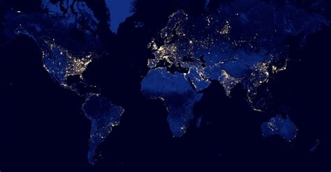 Eyes In The Sky: Exploring Global Light Pollution With Satellite Maps | International Dark-Sky ...