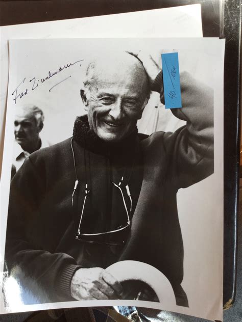 FRED ZINNEMANN, autograph – Williamsburg Nostalgia Fest