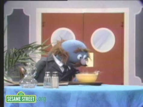 Sesame Street: Grover And Alphabet Soup | Waiter Grover - YouTube