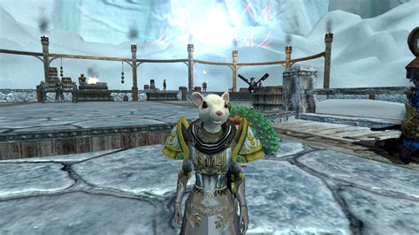 Visual glitch, Antonican Crusader Spaulders, female ratonga | EverQuest 2 Forums