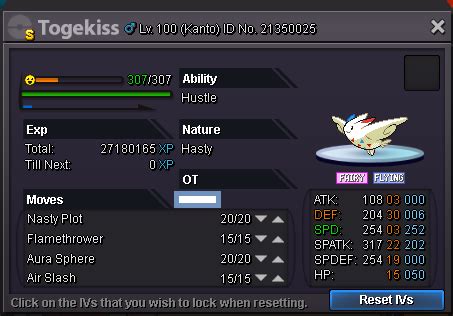 Selling shiny Togekiss - Shiny and Special Pokémon - Silver - Pokemon ...