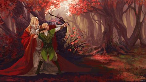 Legolas And Tauriel Fan Art Kiss