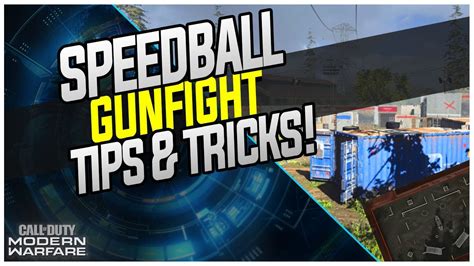 GUNFIGHT TIPS &TRICKS! | Speedball Break down. - YouTube