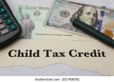 Child Tax Credit Calculator Dollar Bill Stock Photo 2017408781 ...