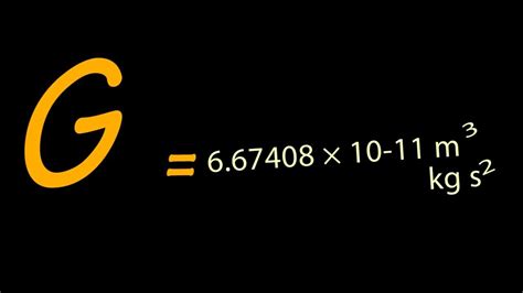 The value of Universal gravitational constant (G)|Curiousminds97 - YouTube