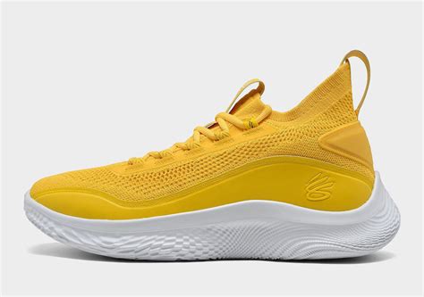 Curry Flow 8 Yellow 3023085-701 Release Date - SBD