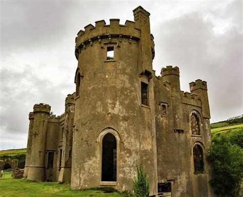 Clifden Castle, Clifden, Ireland Photograph by Celtic Postcards